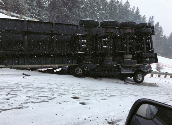 WashingtonStatePatrol_semi-truck crash