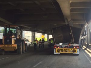 Truck route planning crash-Seattle Viaduct