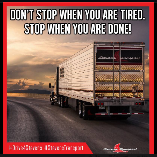 Tired truck drivers-Stevens Transport-Seattle Trucking Law